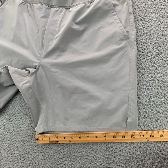 Public Rec Men's Flex Relaxed Athletic Fit Gray Shorts - Size: 40 - Picture 11 of 16